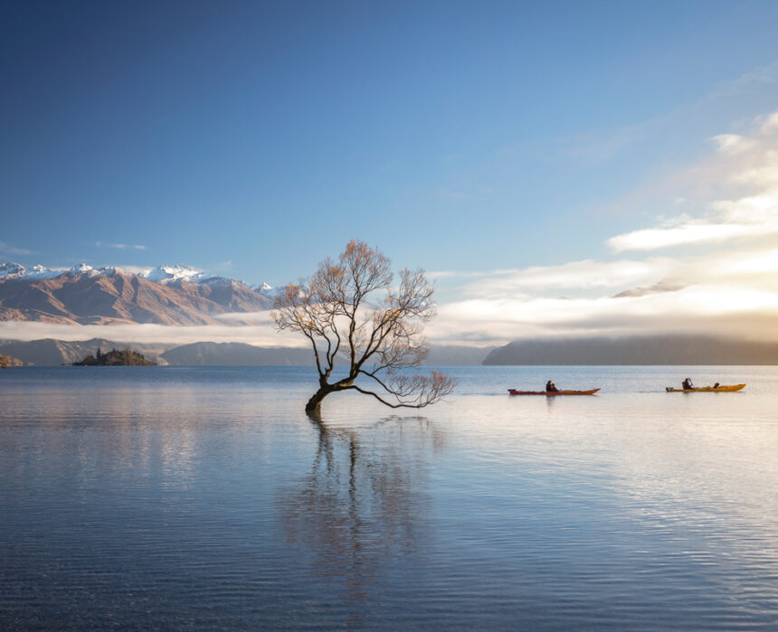 Lake Wānaka in winter