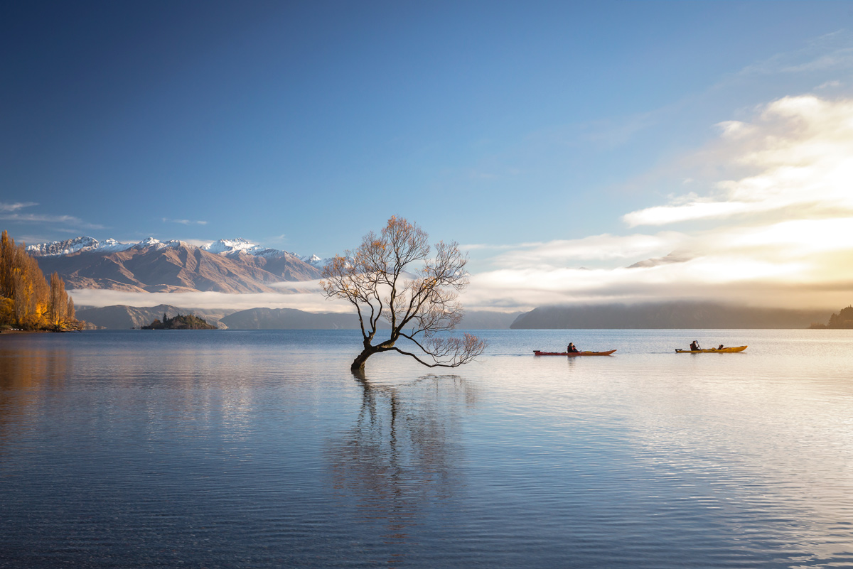 Lake Wānaka in winter