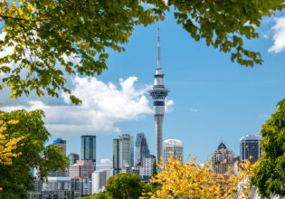 Sky Tower in Auckland