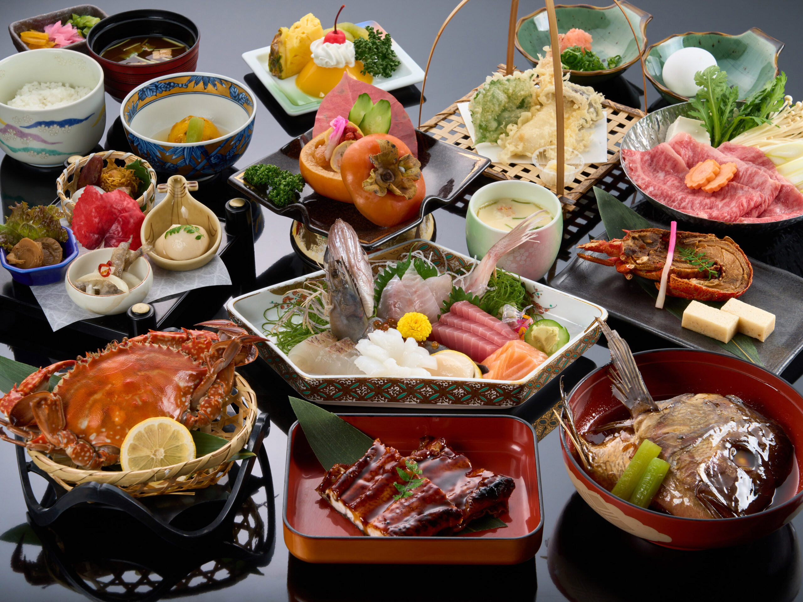 Japanese kaiseki cuisine in Kyoto