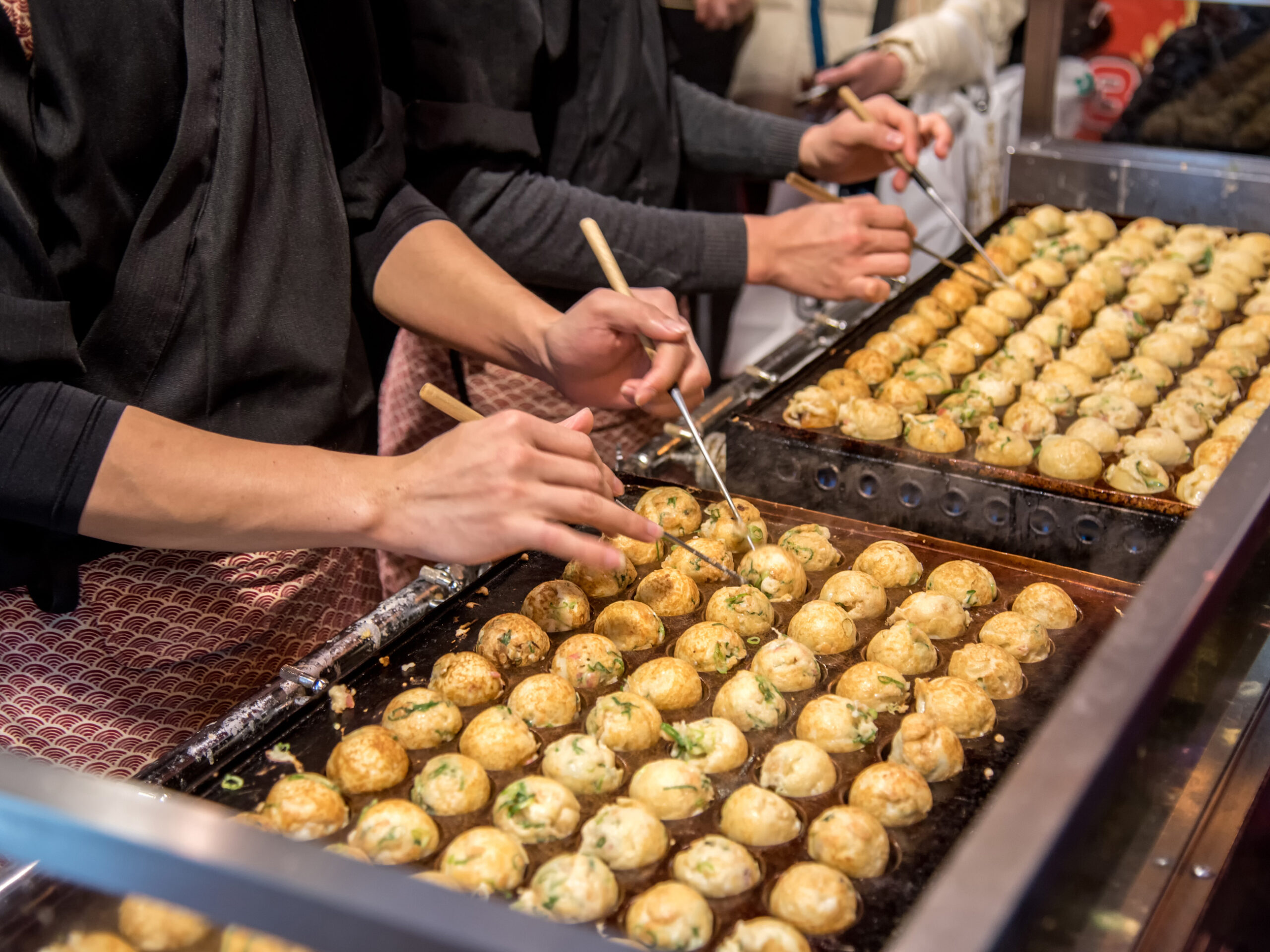 takoyaki in osaka