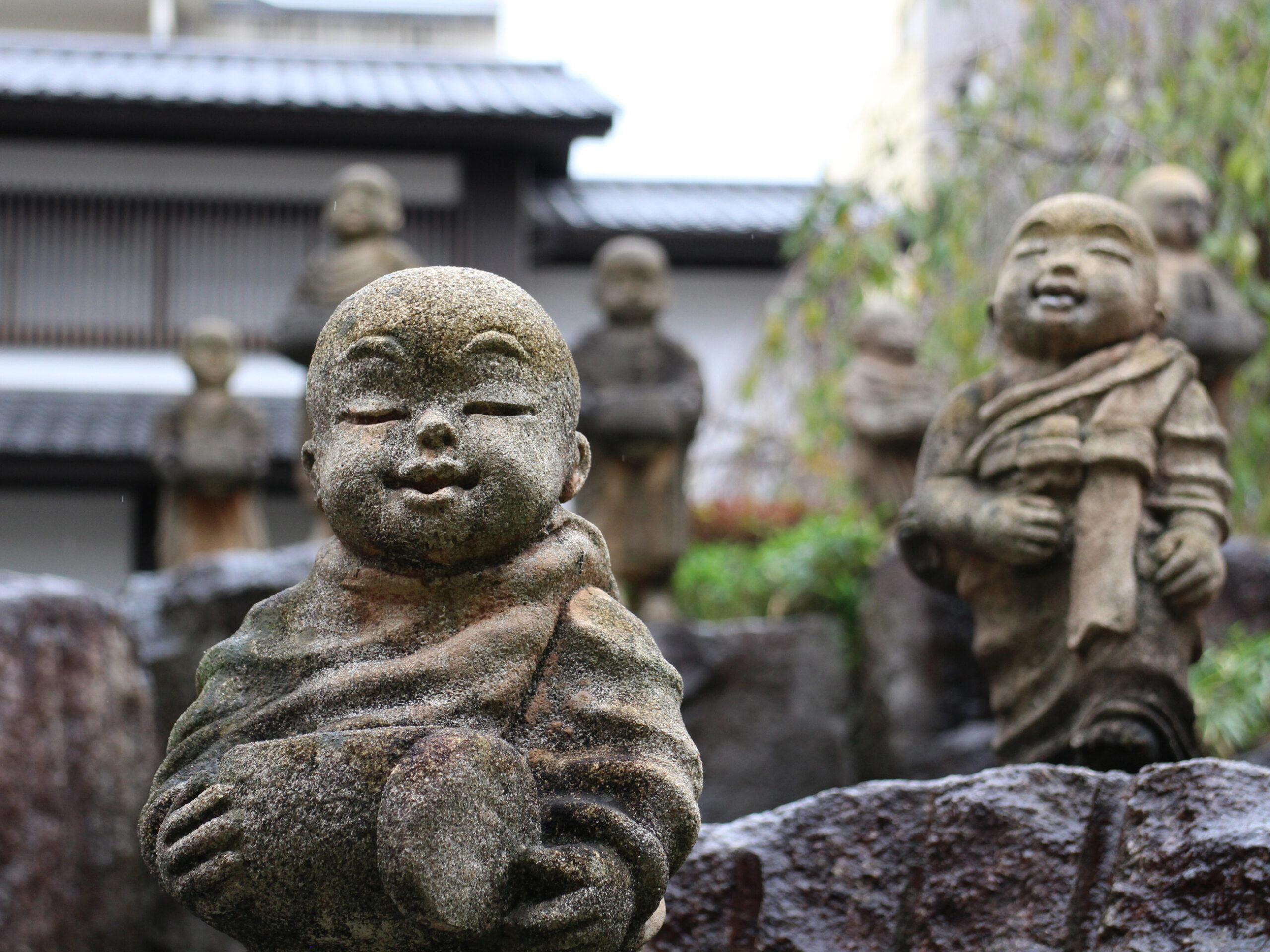 Jizo of the 16 Arhats at Rokkaku-do Temple in Kyoto