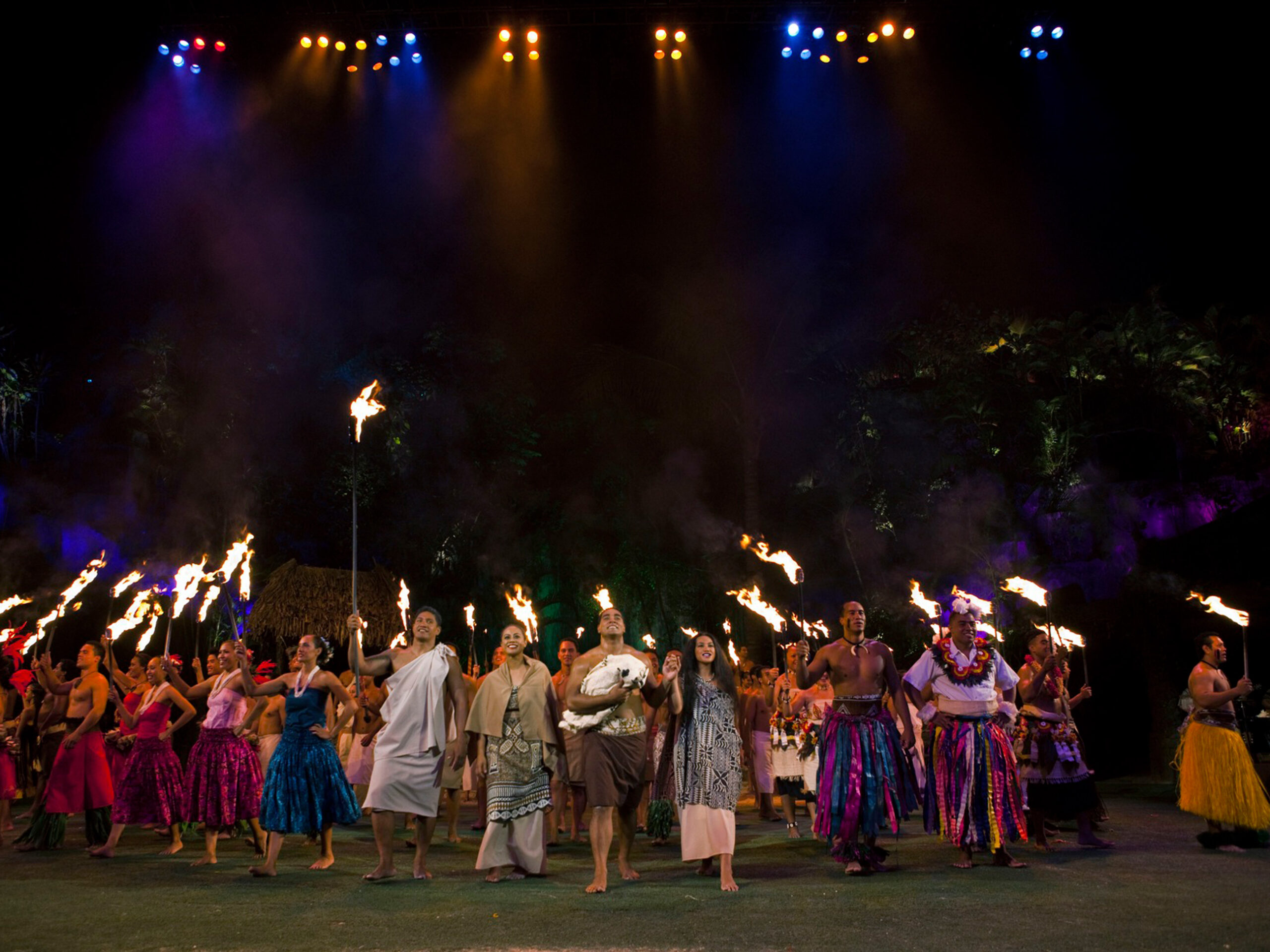 the Hā Breath of Life show at the Polynesian Cultural Center
