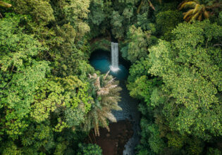 Tibumana Waterfall near Ubud, Bali