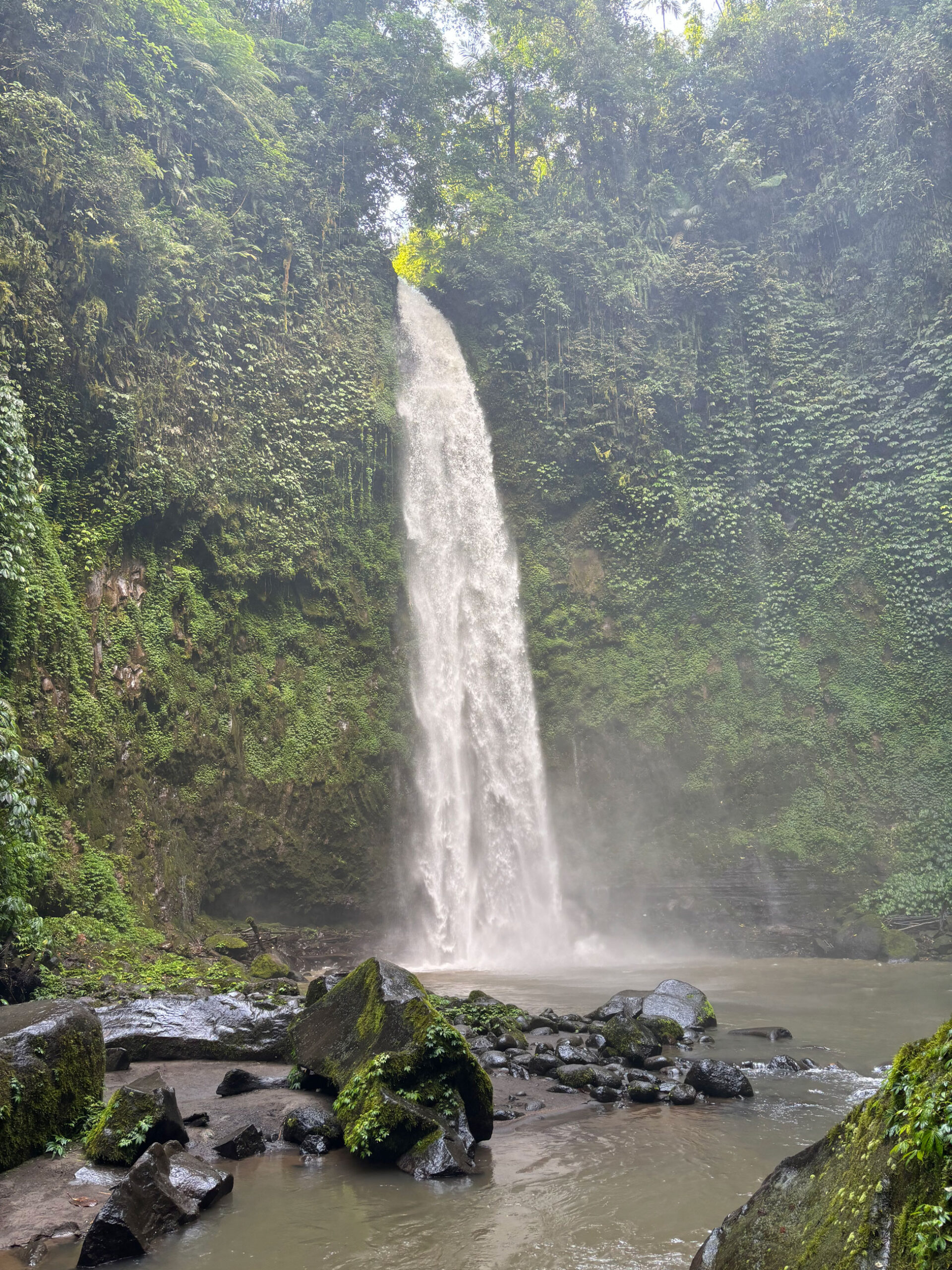 Nungnung Waterfall near Ubud, Bali