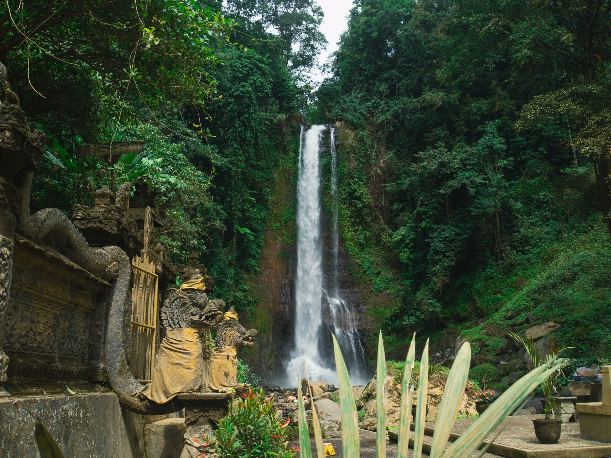 Gitgit waterfall in North Bali