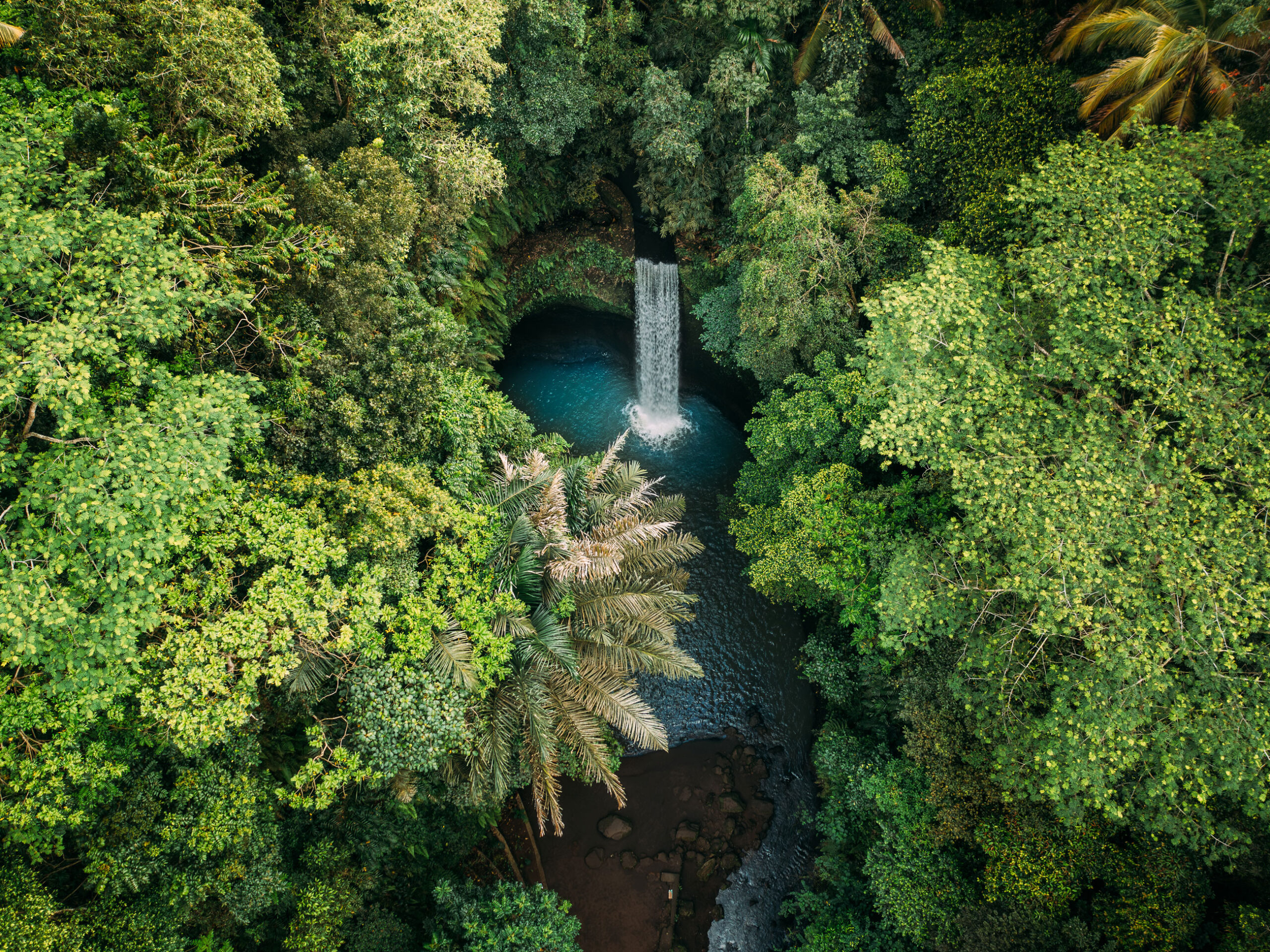 Tibumana Waterfall near Ubud, Bali