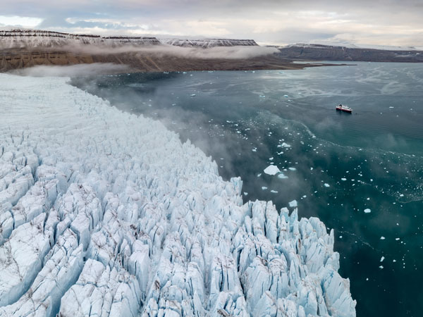 croker bay glacier