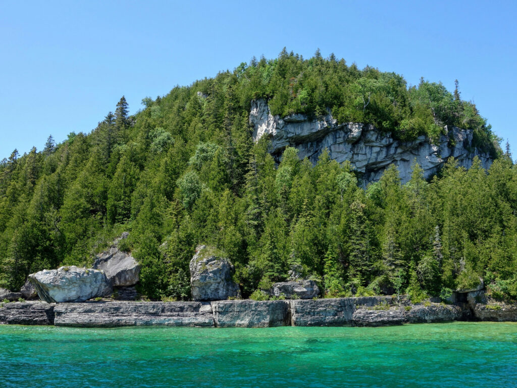 Flower Pot Island in Fathom Five National Marine Park