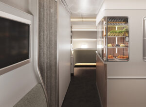 Qantas Wellness Zone render project sunrise
