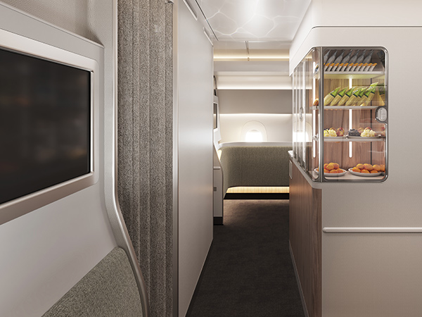 Qantas Wellness Zone render project sunrise