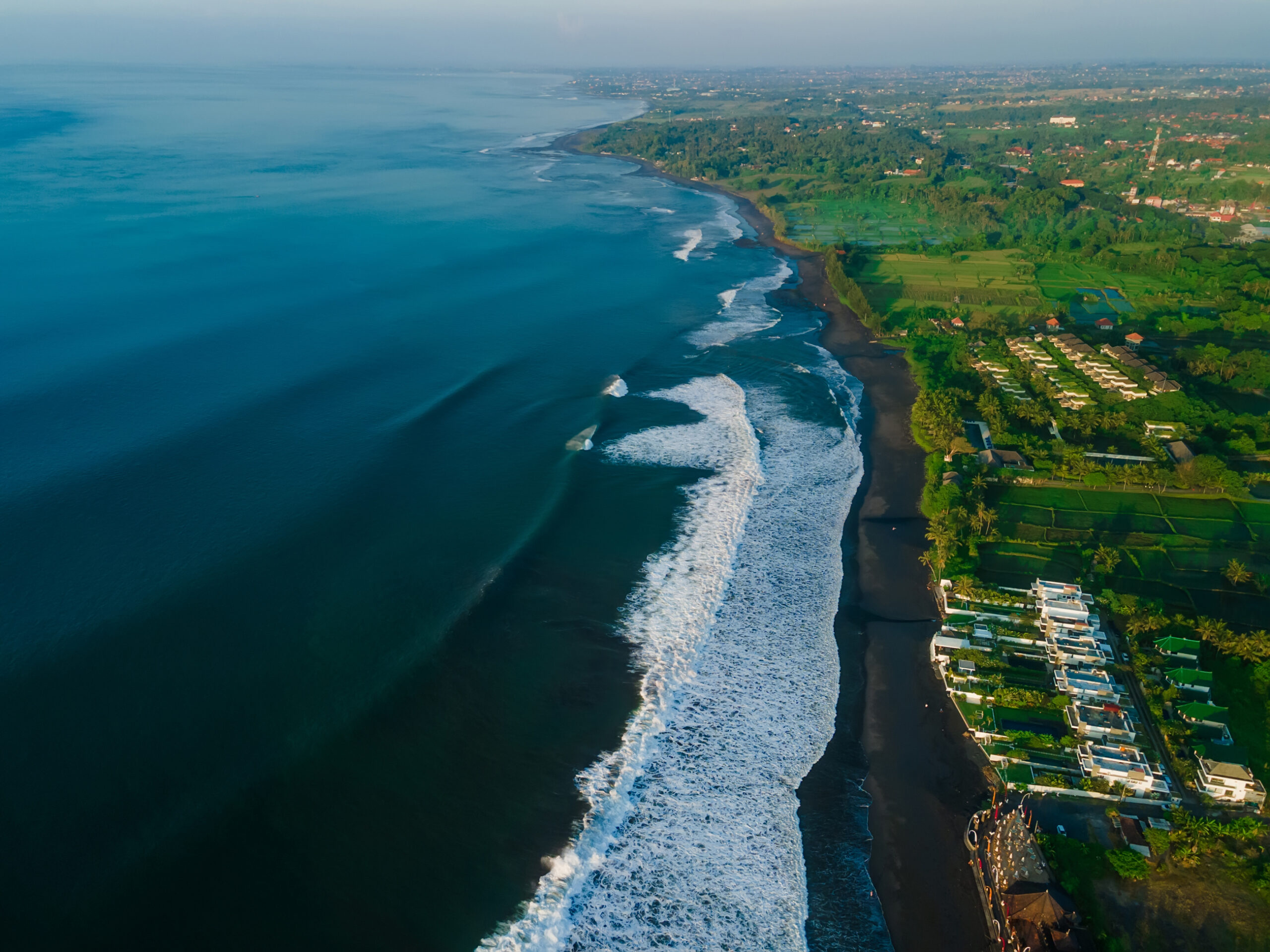 Keramas Beach from above