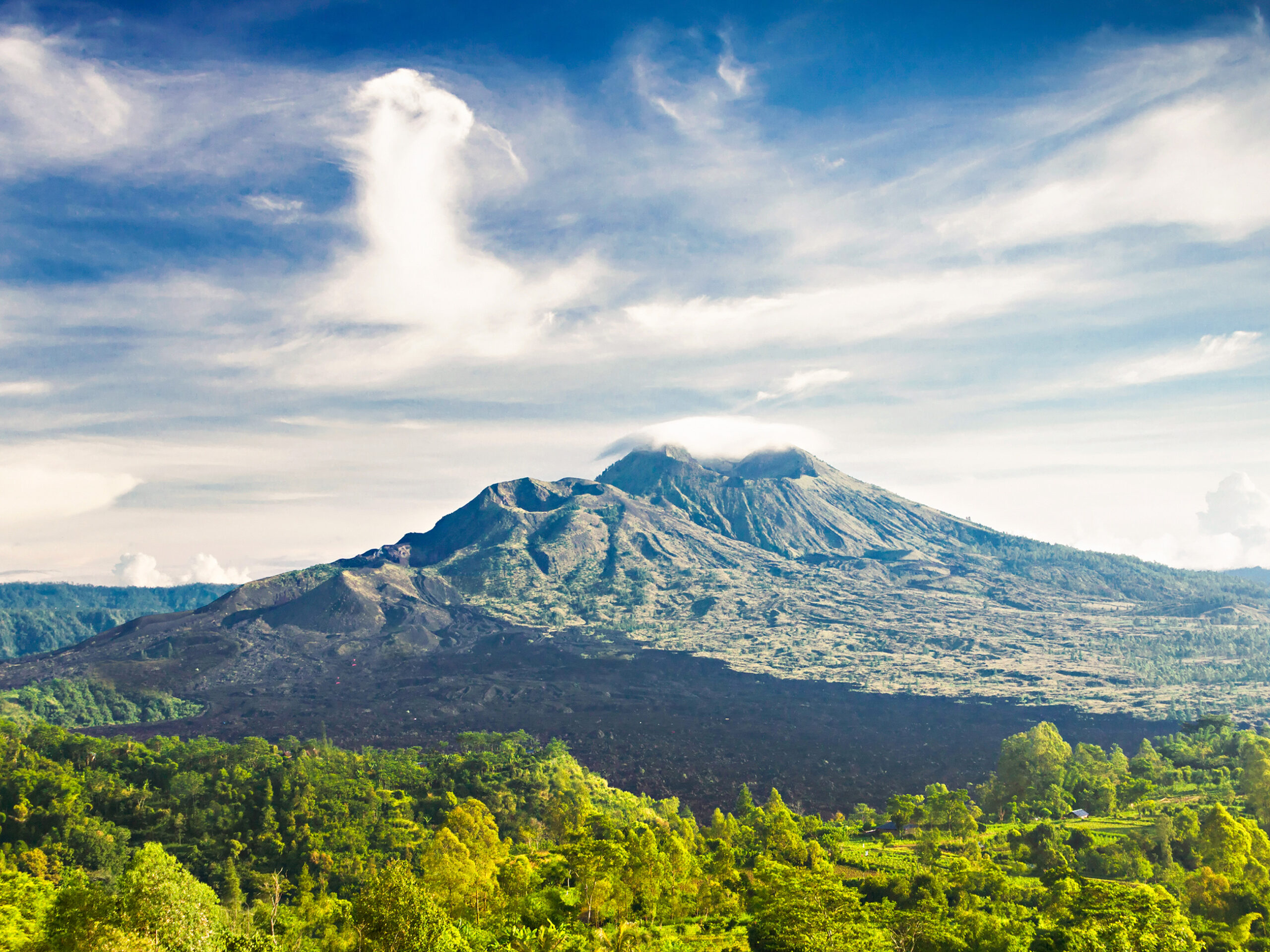 Mount Batur in Bali