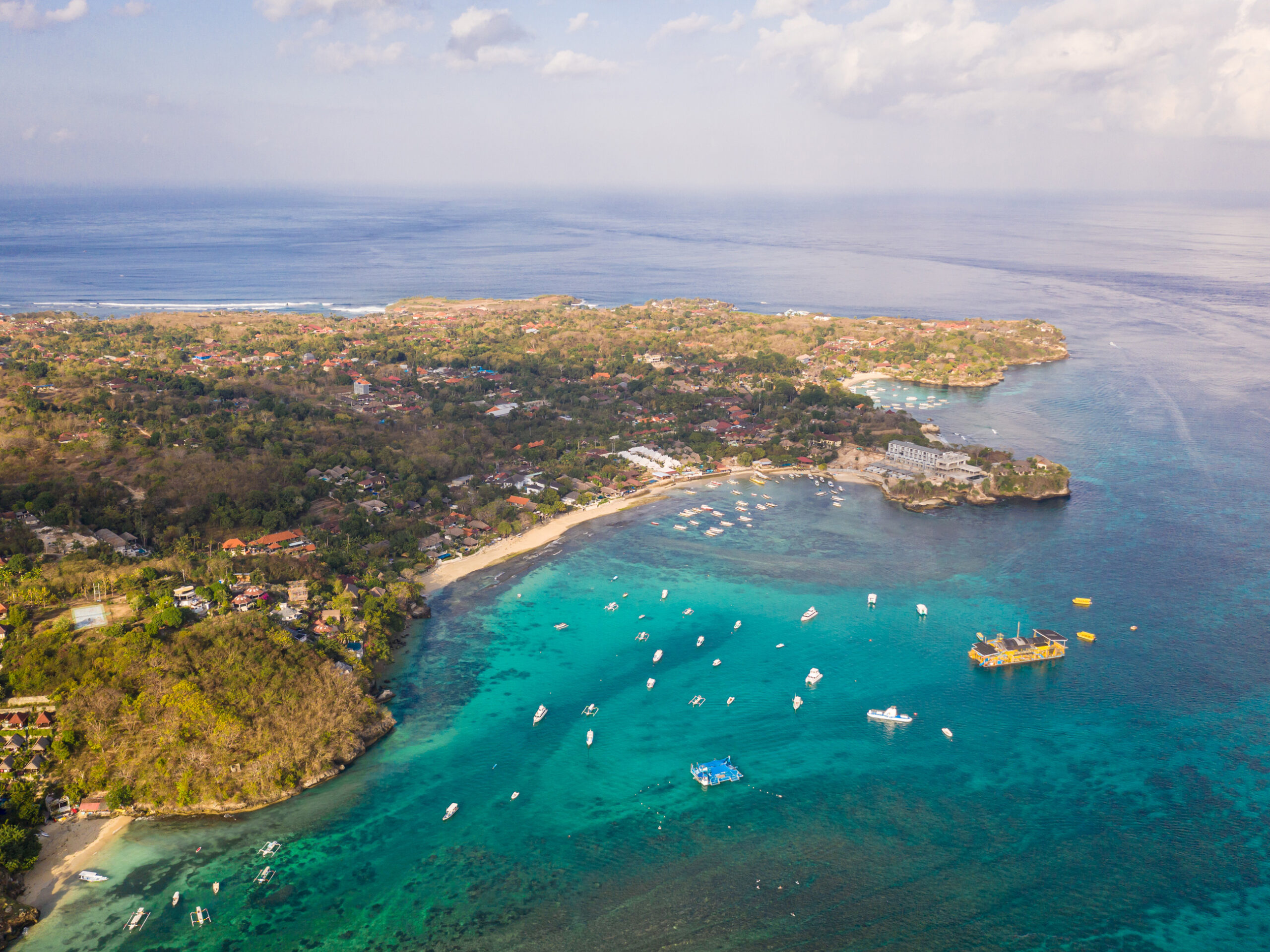 Nusa Lembongan from above