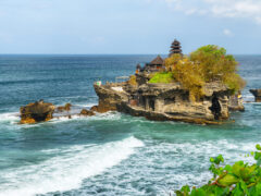 Tanah Lot Temple in Bali