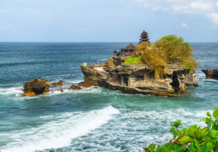 Tanah Lot Temple in Bali