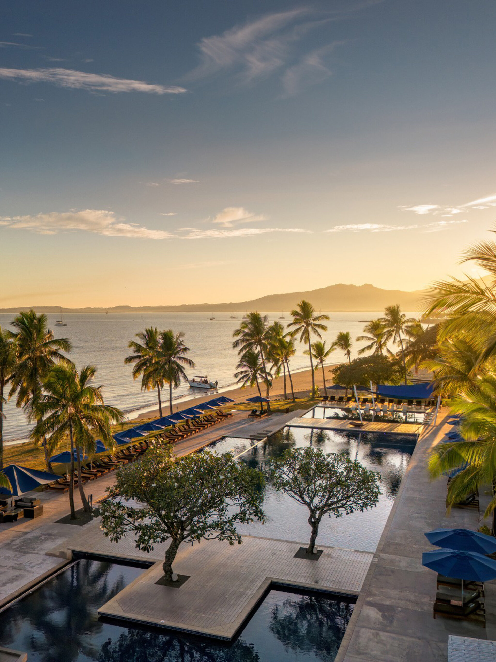 Hilton Fiji Beach Resort & Spa from above