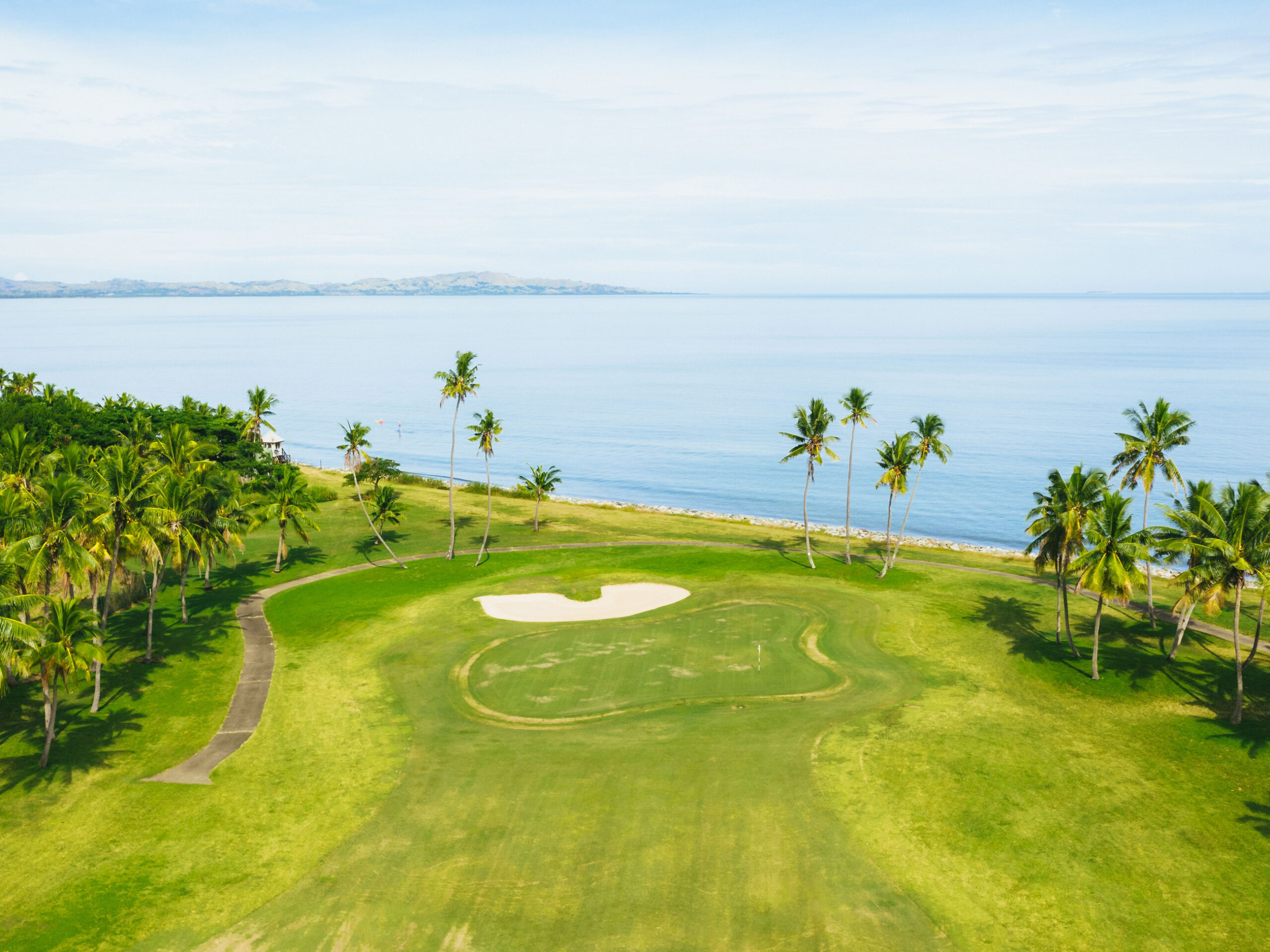 the golf course at Denarau Golf & Racquet Club
