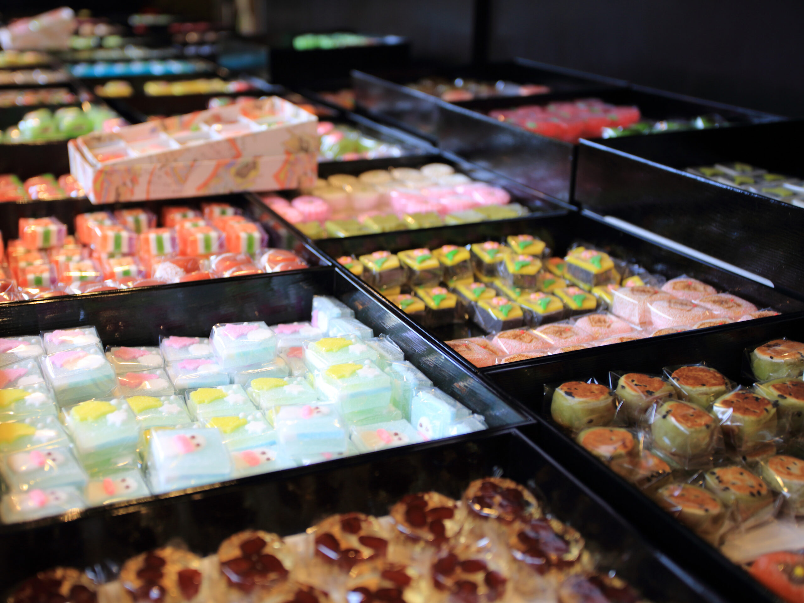 wagashi store in Kyoto