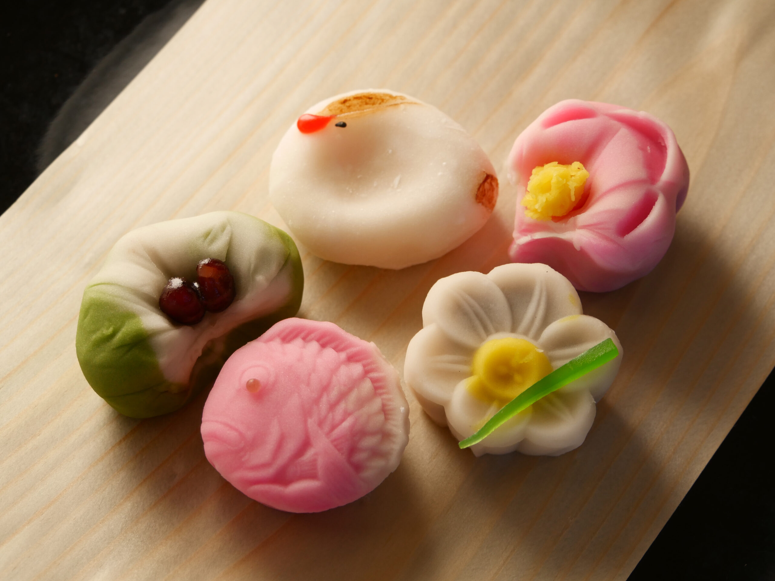 Wagashi sweets from Kyoto, Japan