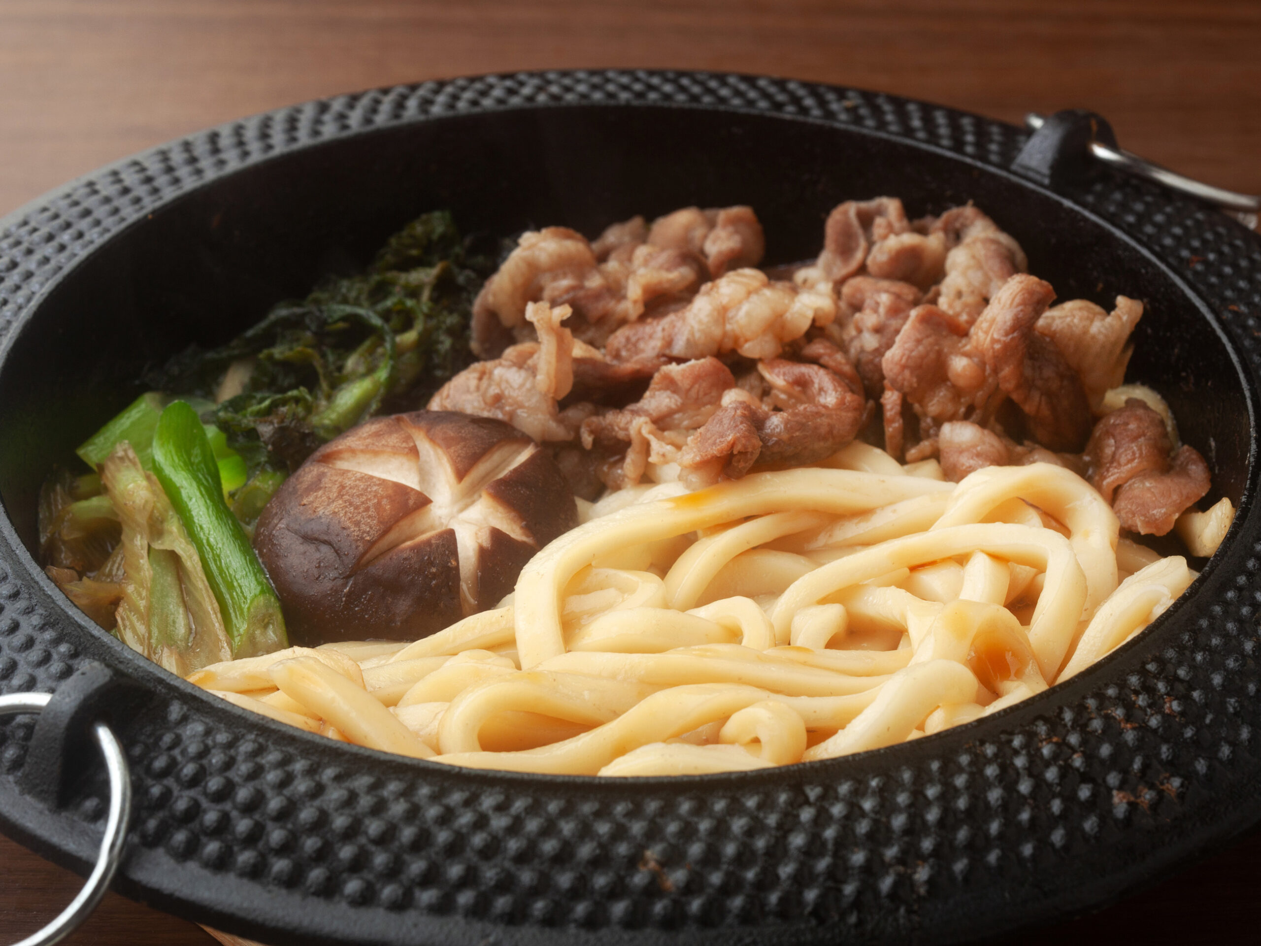 a Kyoto-style Beef Tofu Udon
