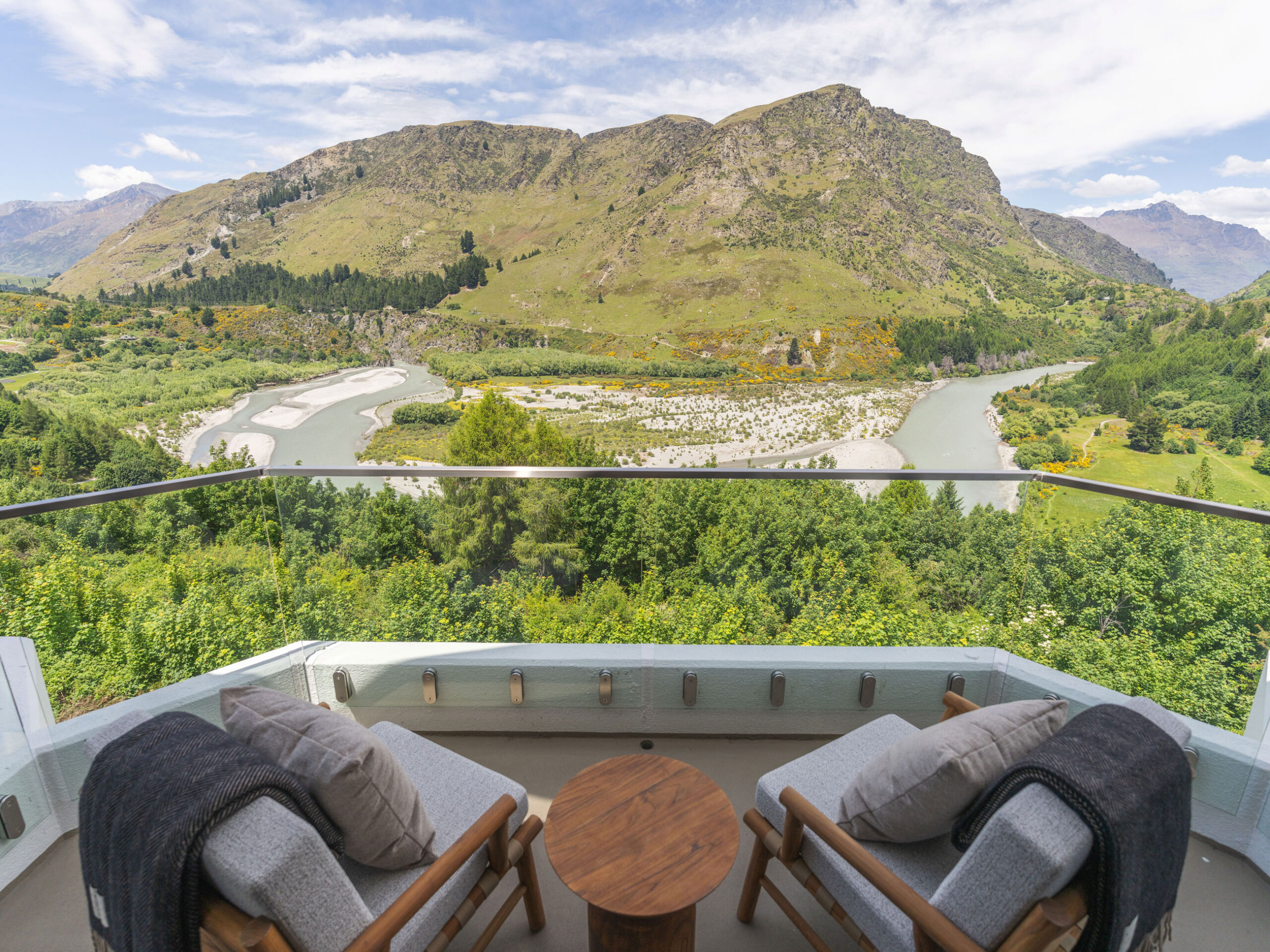 a Superior Shotover View Room at the Coronet Ridge Resort in Queenstown, New Zealand