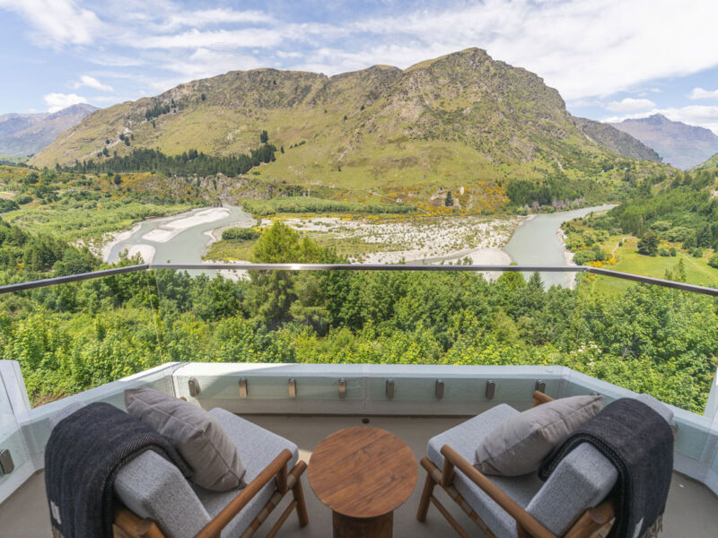 a Superior Shotover View Room at the Coronet Ridge Resort in Queenstown, New Zealand