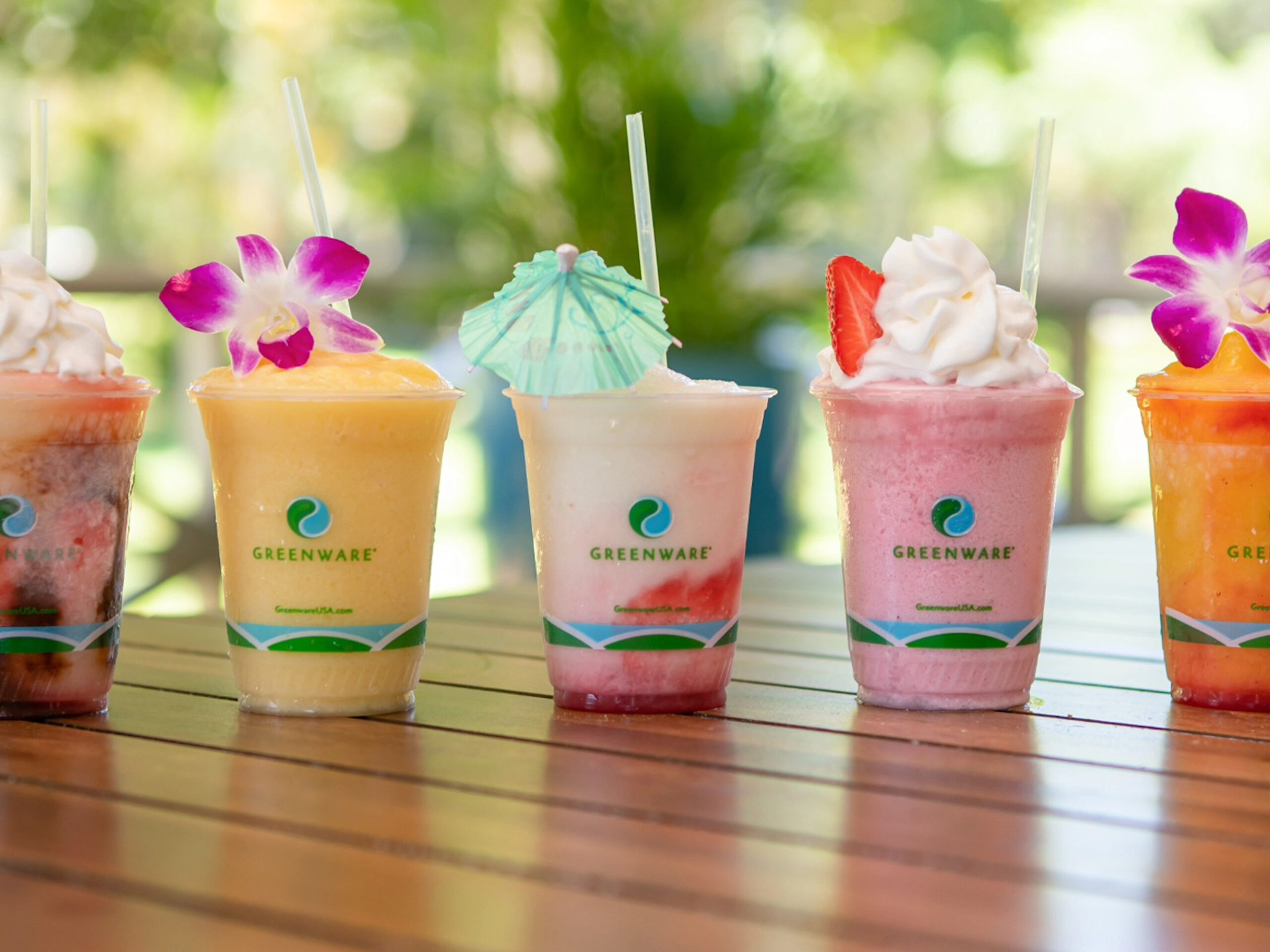 smoothies at Barefoot Beach Cafe in Honolulu