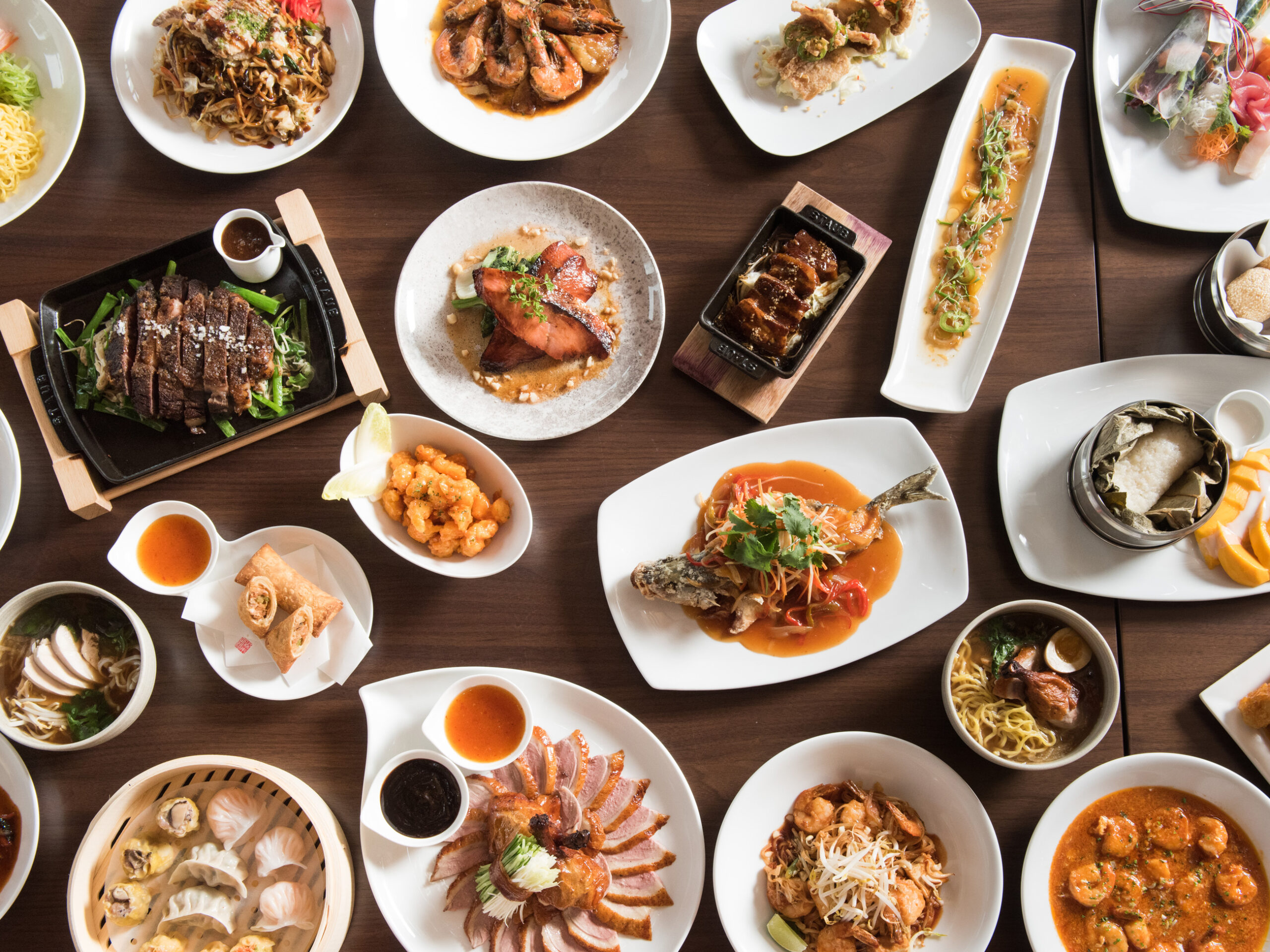 the menu at Morimoto Asia