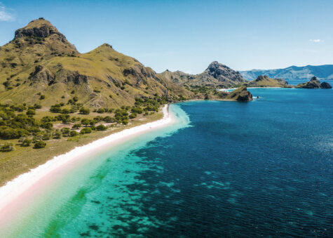 pink beach padar island labuan bajo