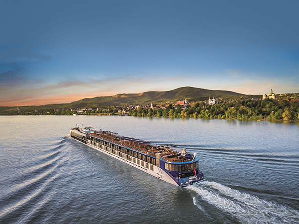 AmaWaterways sails along the Danube.