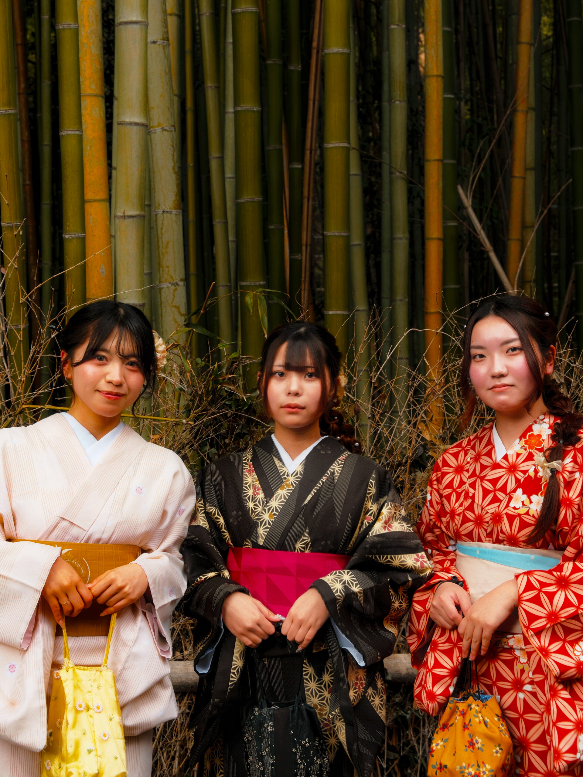 ladies in their kimonos