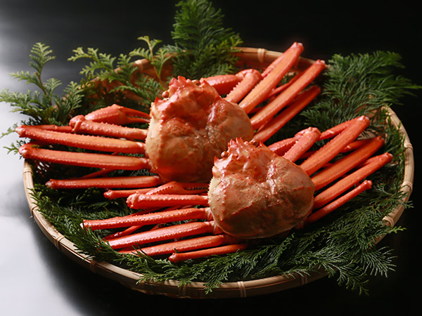 Matsuba Crab on a plate