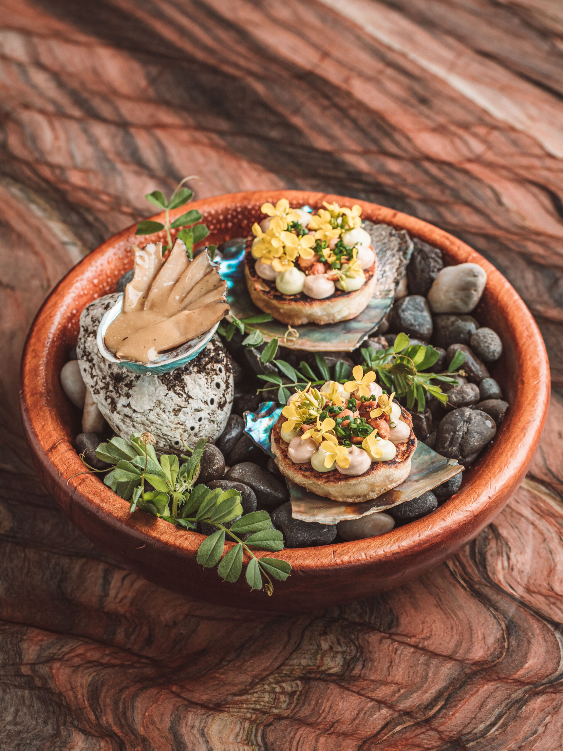 Ahi dish, New Zealand