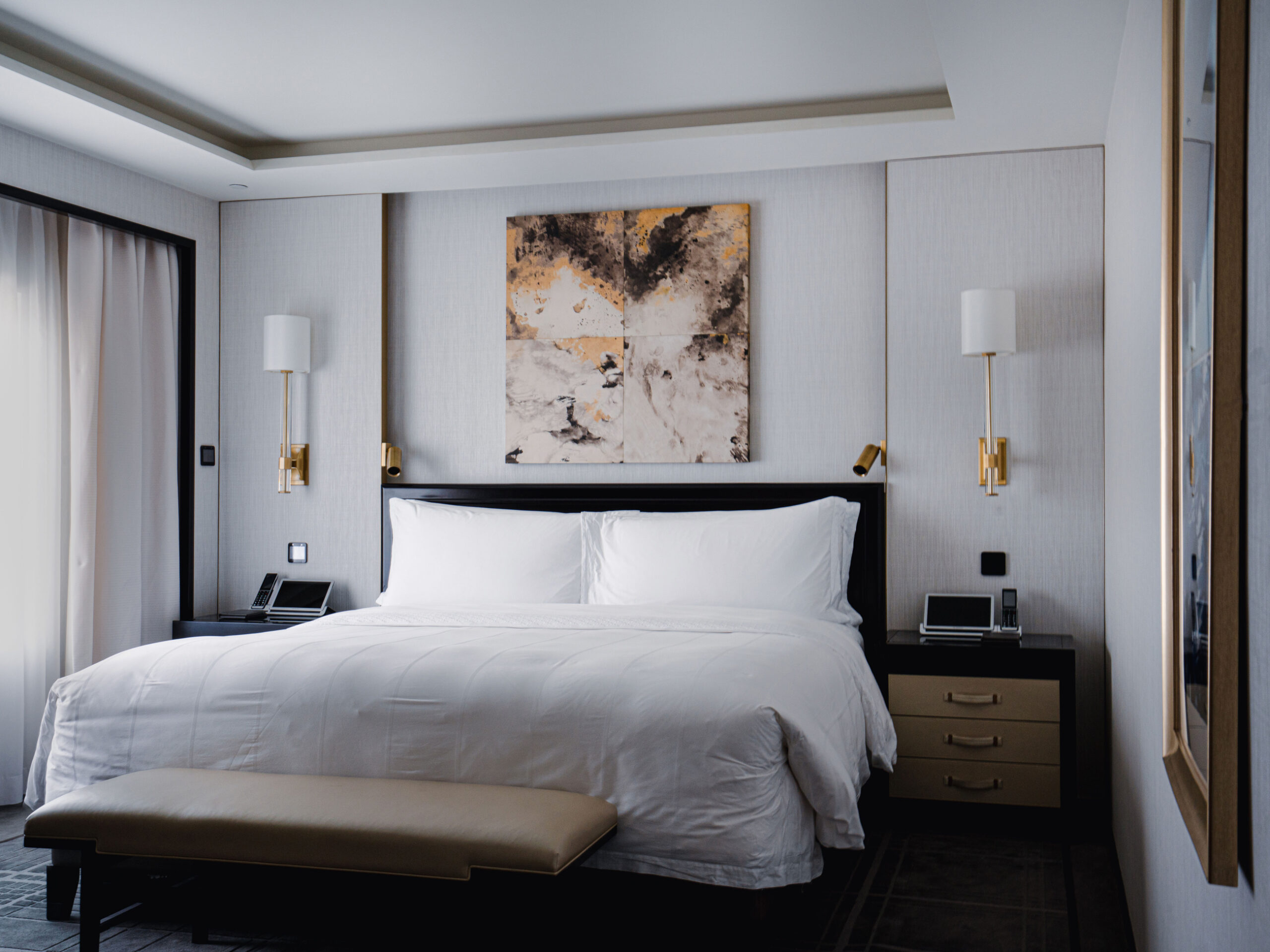 a contemporary suite at The Peninsula Beijing