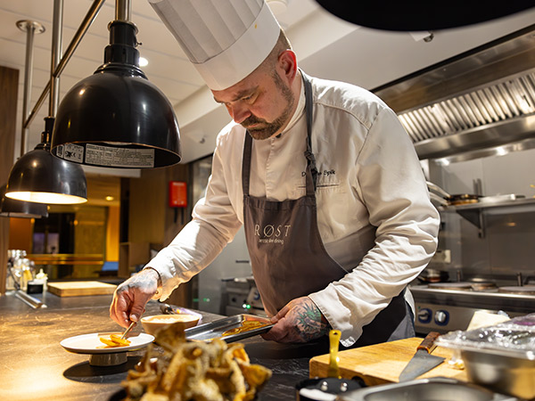 chef at Røst MS Trollfjord Hurtigruten’s Svalbard Line