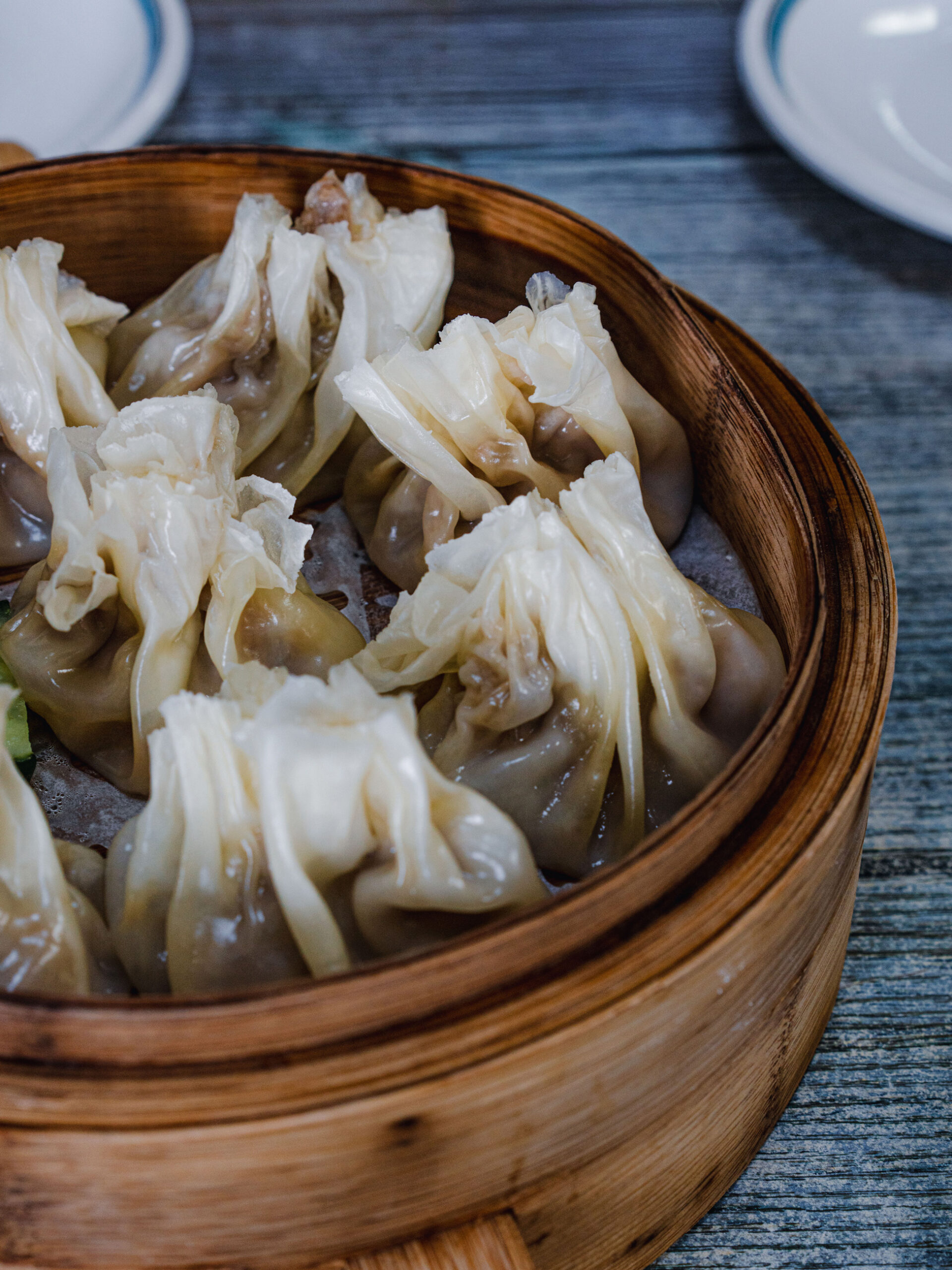 Shumai northern Chinese steamed beef dumplings
