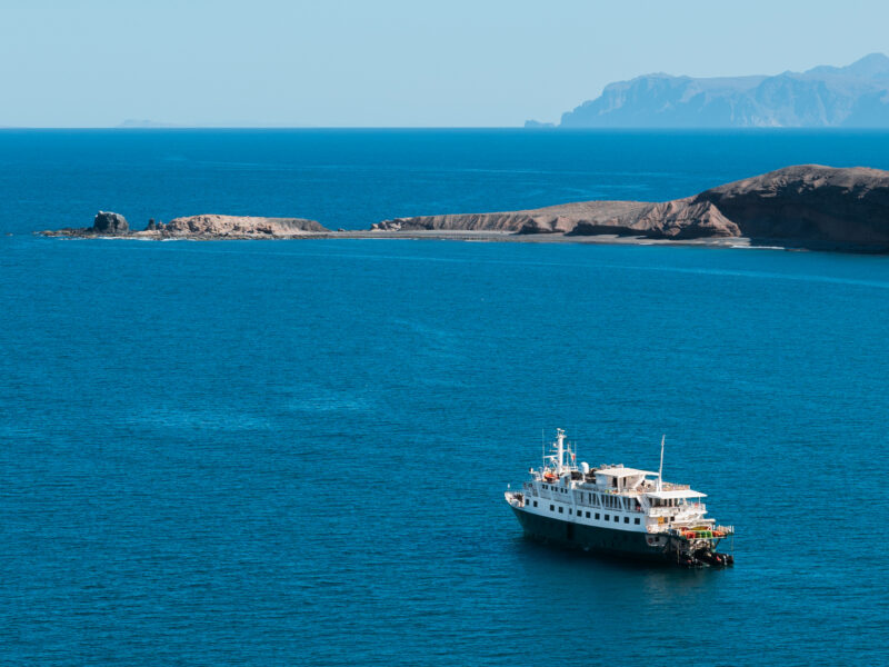 UnCruise Adventures ship in Baja California