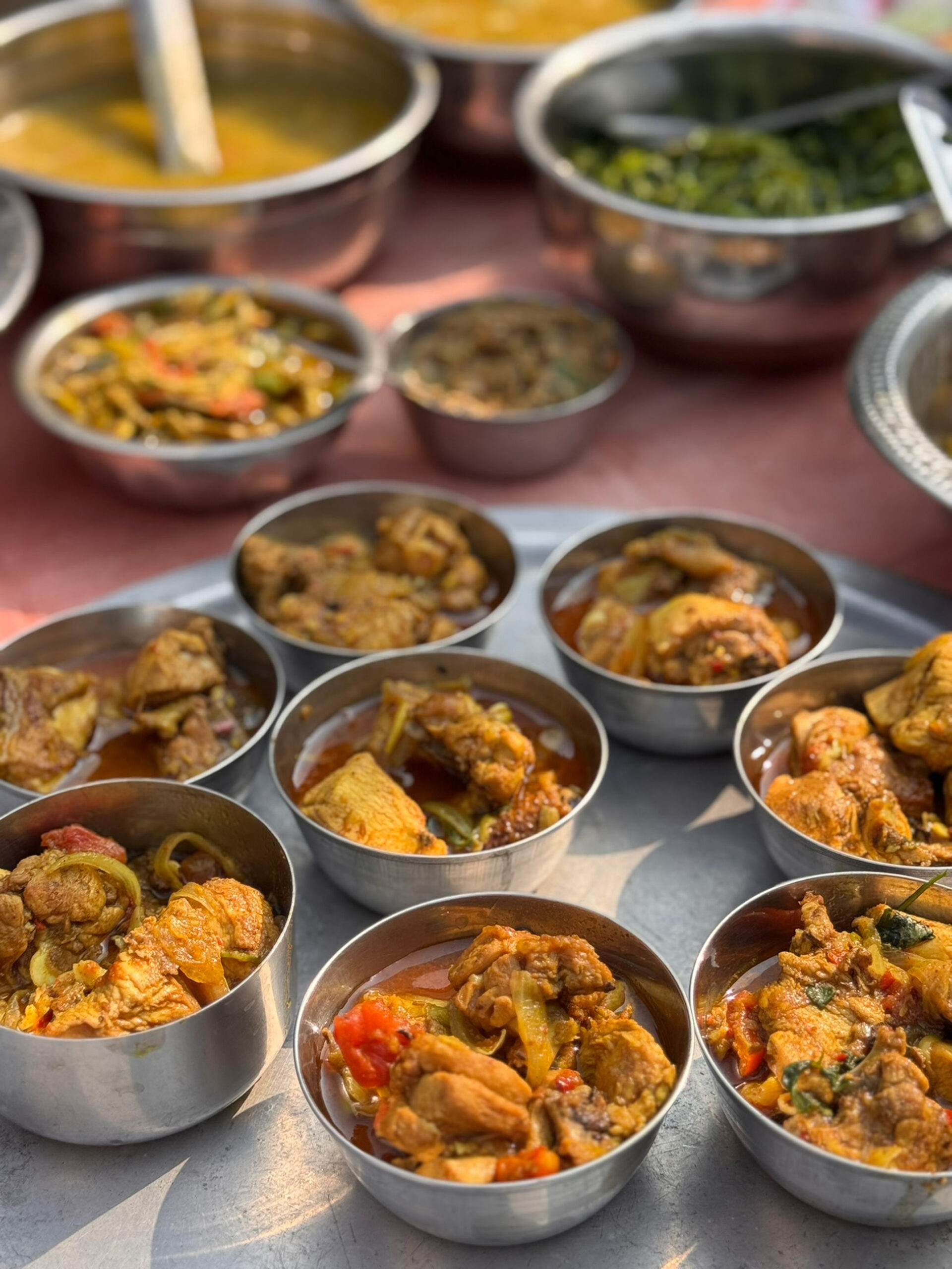 food at community homestay