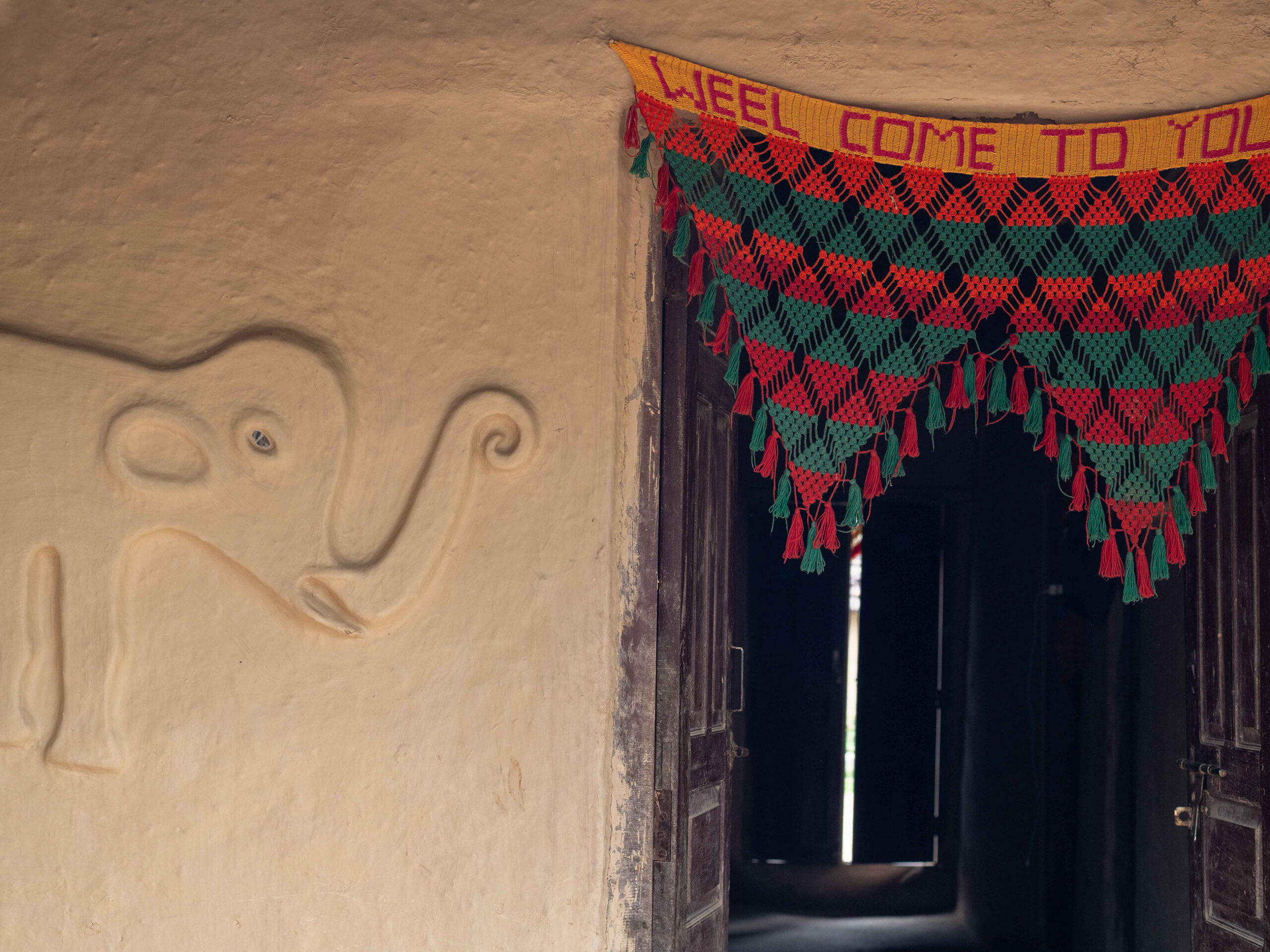 community homestay entrance