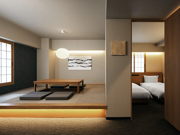 MIMARUoffers spacious and stylish apartment-style accommodation