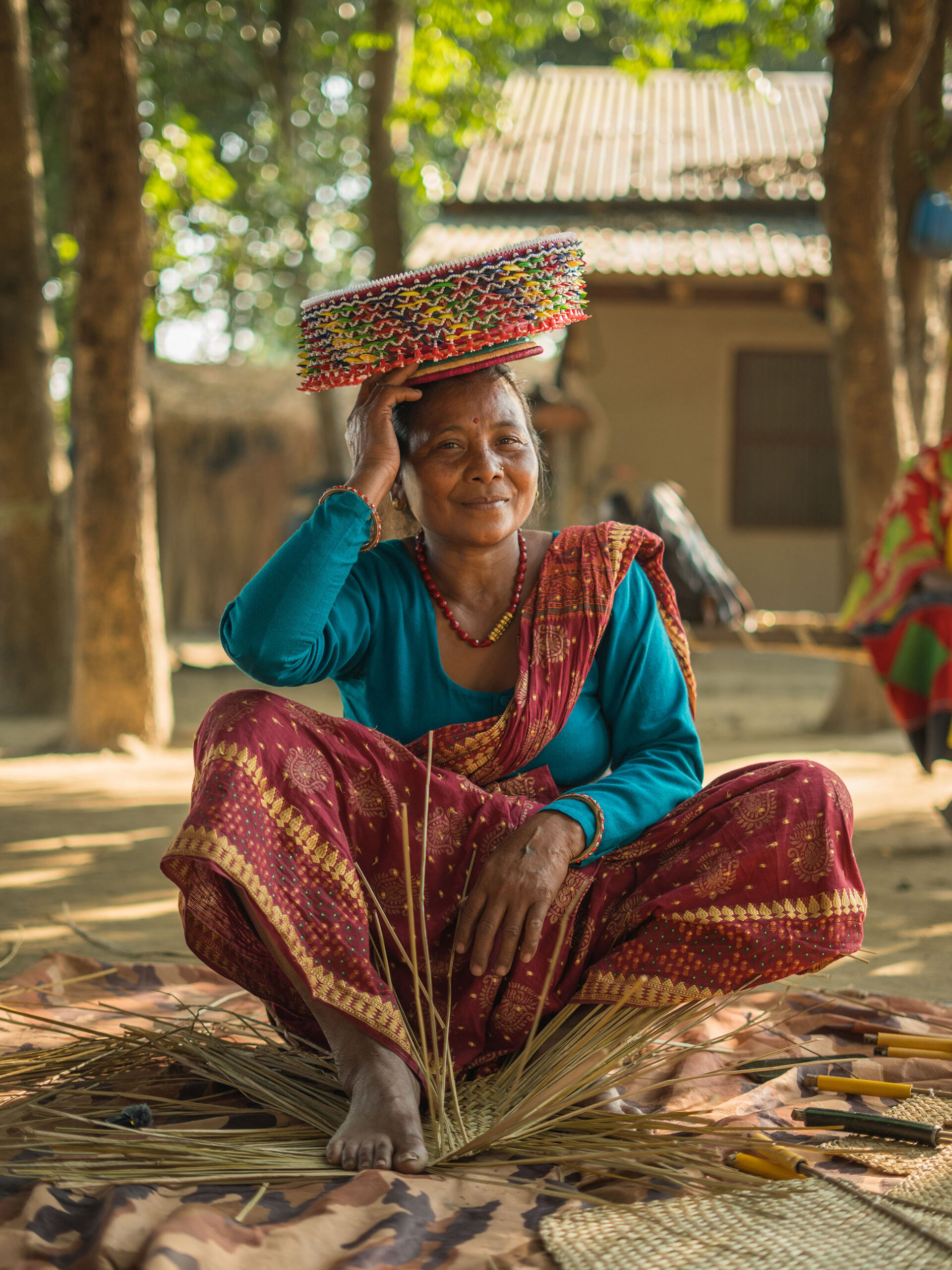 tharu woman